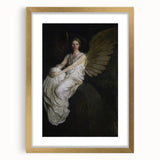 Dark Moody Angelic Art | Dramatic and Elegant Angel Wall Art