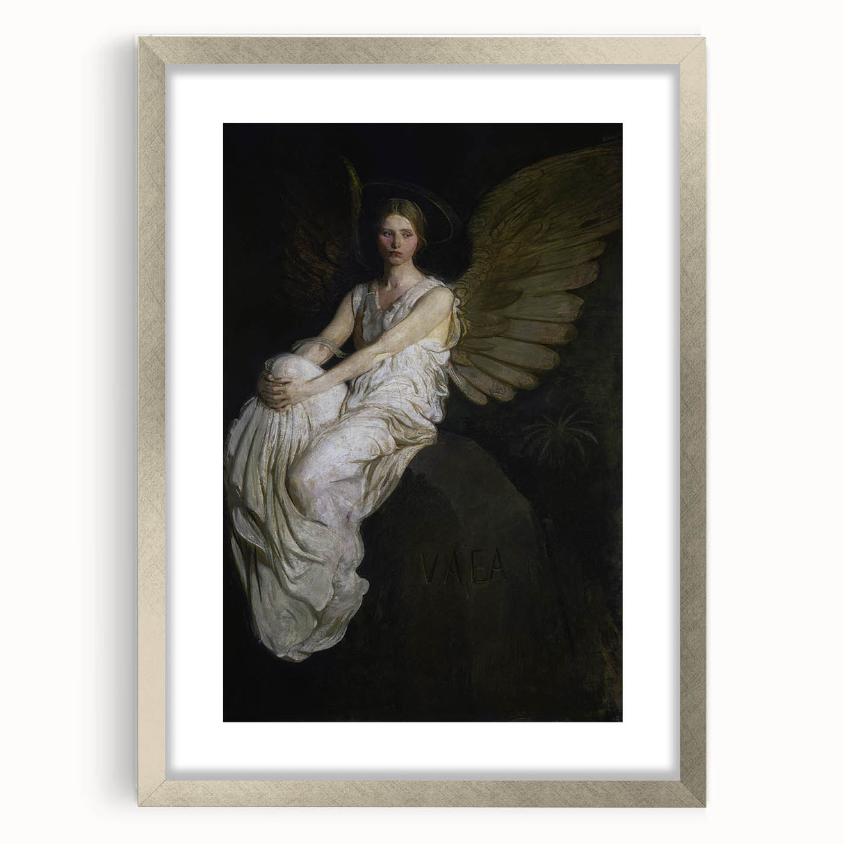Dark Moody Angelic Art | Dramatic and Elegant Angel Wall Art