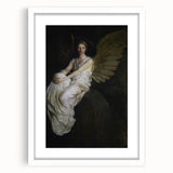 Dark Moody Angelic Art | Dramatic and Elegant Angel Wall Art