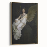Dark Moody Angelic Art | Dramatic and Elegant Angel Wall Art