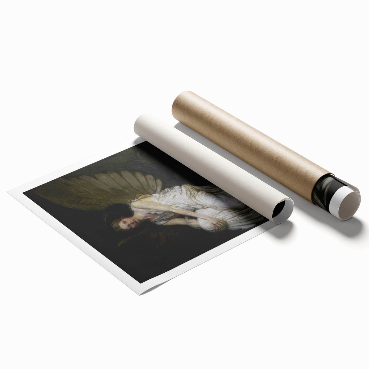 Dark Moody Angelic Art | Dramatic and Elegant Angel Wall Art