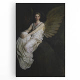 Dark Moody Angelic Art | Dramatic and Elegant Angel Wall Art