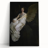 Dark Moody Angelic Art | Dramatic and Elegant Angel Wall Art