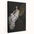 Dark Moody Angelic Art | Dramatic and Elegant Angel Wall Art