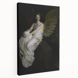 Dark Moody Angelic Art | Dramatic and Elegant Angel Wall Art