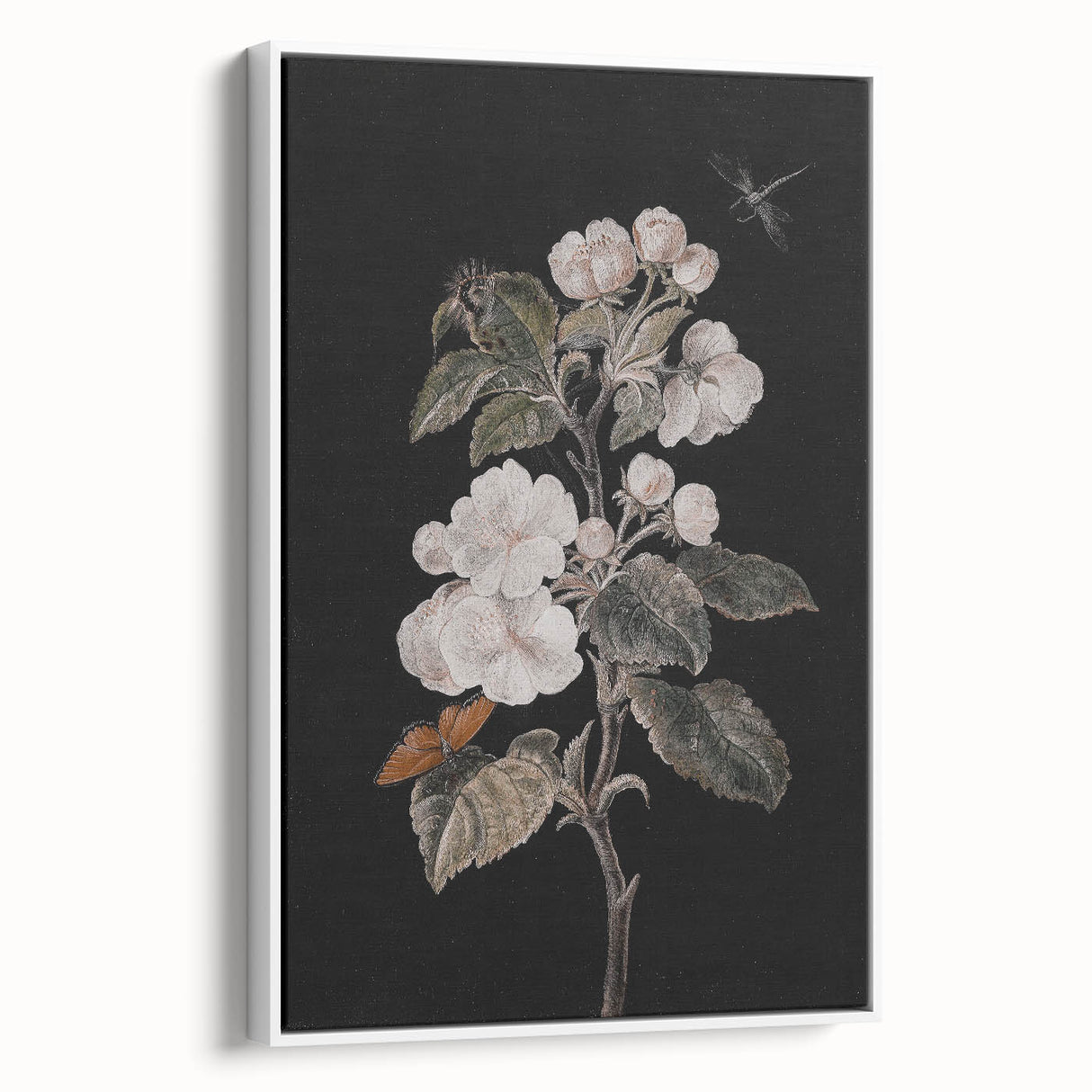 Dark Moody Wall Art: Botanical Elegance | Moody Art Prints for Dramatic Decor