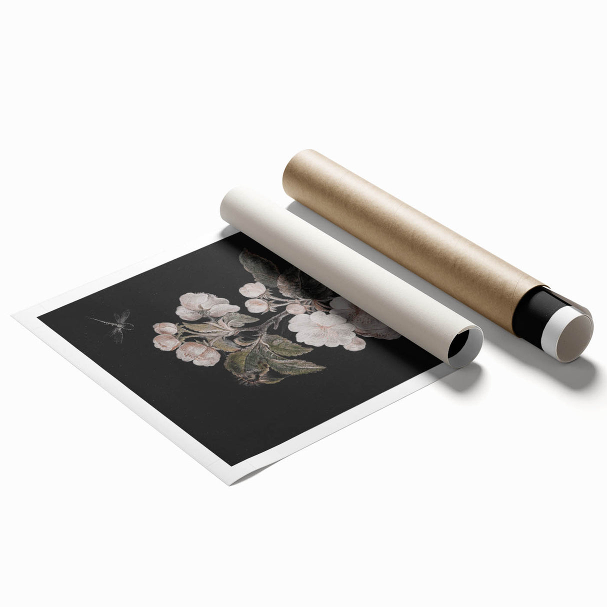 Dark Moody Wall Art: Botanical Elegance | Moody Art Prints for Dramatic Decor