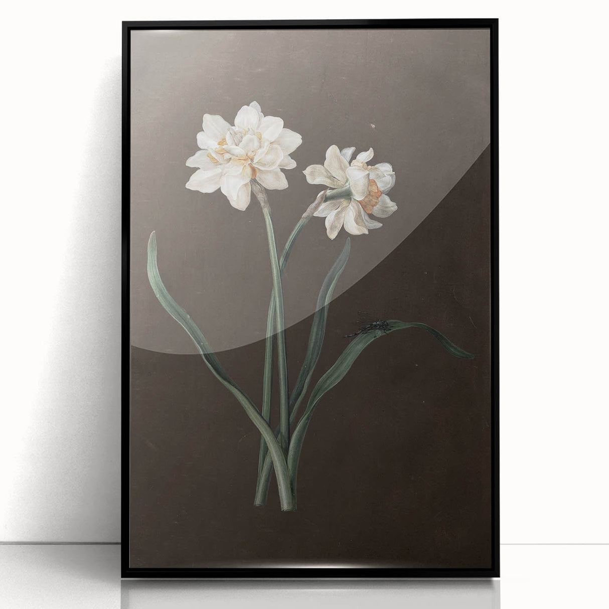 Moody Art Prints - Elegant Floral Still Life for Timeless Wall Decor