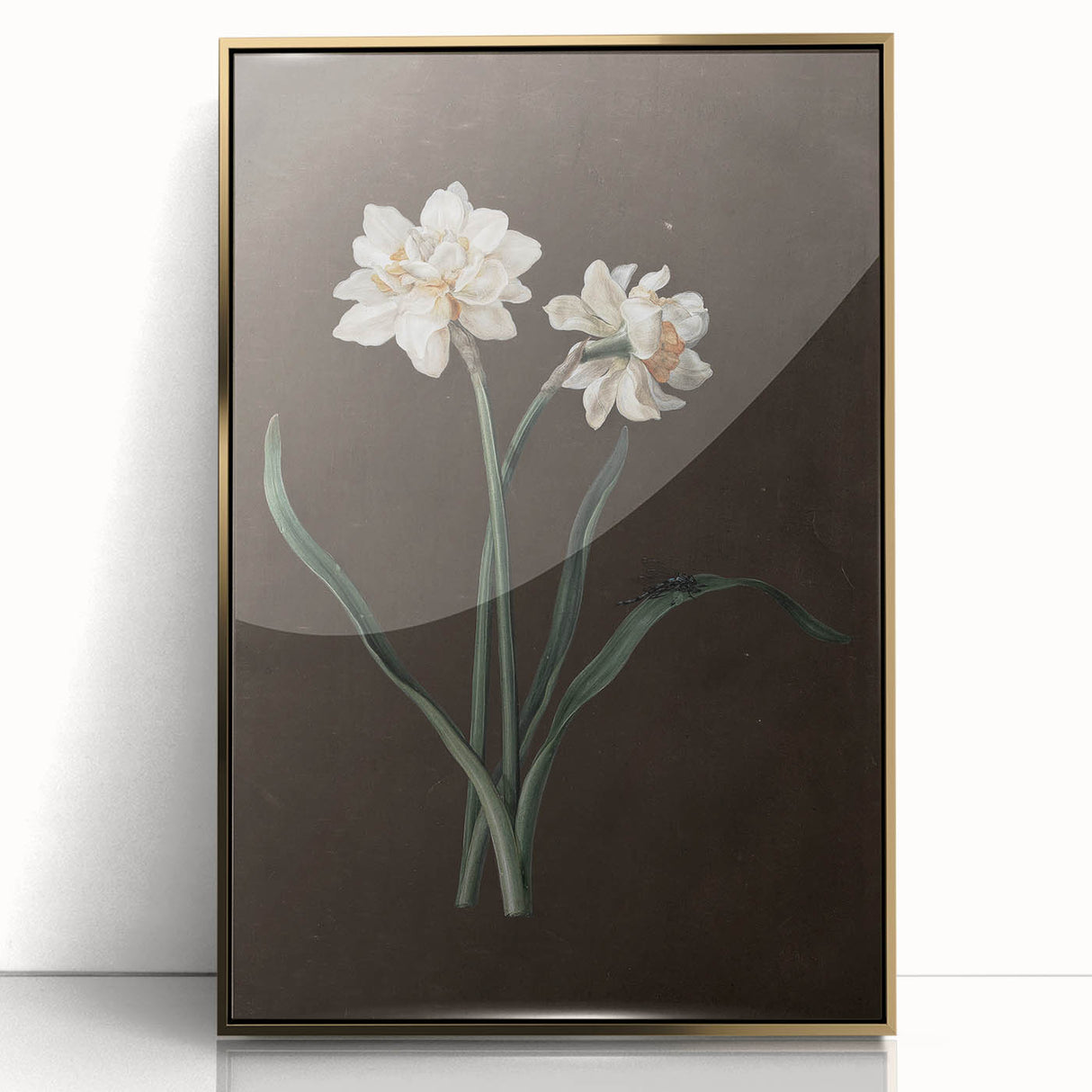 Moody Art Prints - Elegant Floral Still Life for Timeless Wall Decor