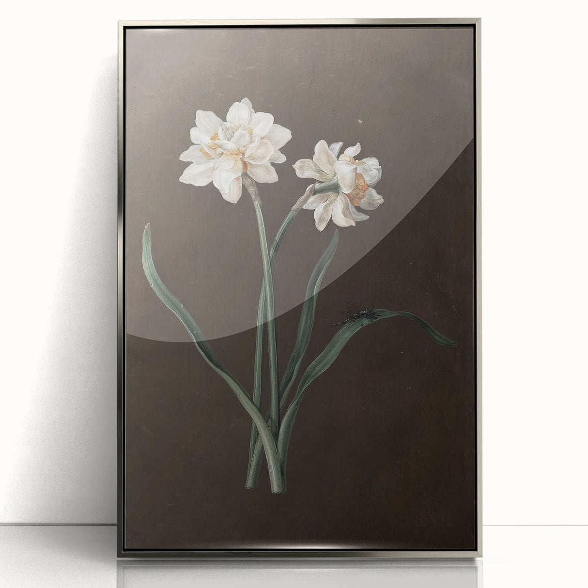 Moody Art Prints - Elegant Floral Still Life for Timeless Wall Decor