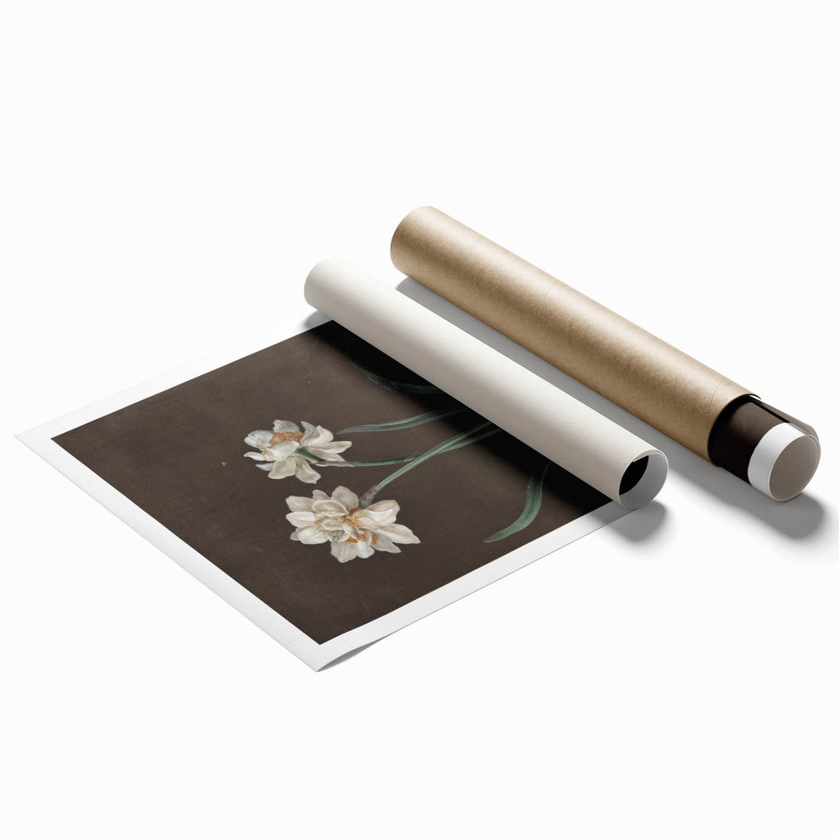 Moody Art Prints - Elegant Floral Still Life for Timeless Wall Decor