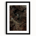 Dark Moody Wall Art - Haunting Crow Scene for Dramatic Interiors