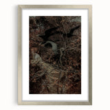 Dark Moody Wall Art - Haunting Crow Scene for Dramatic Interiors