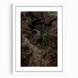 Dark Moody Wall Art - Haunting Crow Scene for Dramatic Interiors