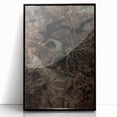 Dark Moody Wall Art - Haunting Crow Scene for Dramatic Interiors