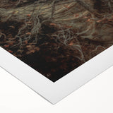 Dark Moody Wall Art - Haunting Crow Scene for Dramatic Interiors