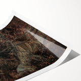 Dark Moody Wall Art - Haunting Crow Scene for Dramatic Interiors