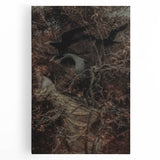 Dark Moody Wall Art - Haunting Crow Scene for Dramatic Interiors
