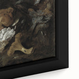 Dark Moody Mushroom Still Life - Atmospheric Botanical Wall Art Decor