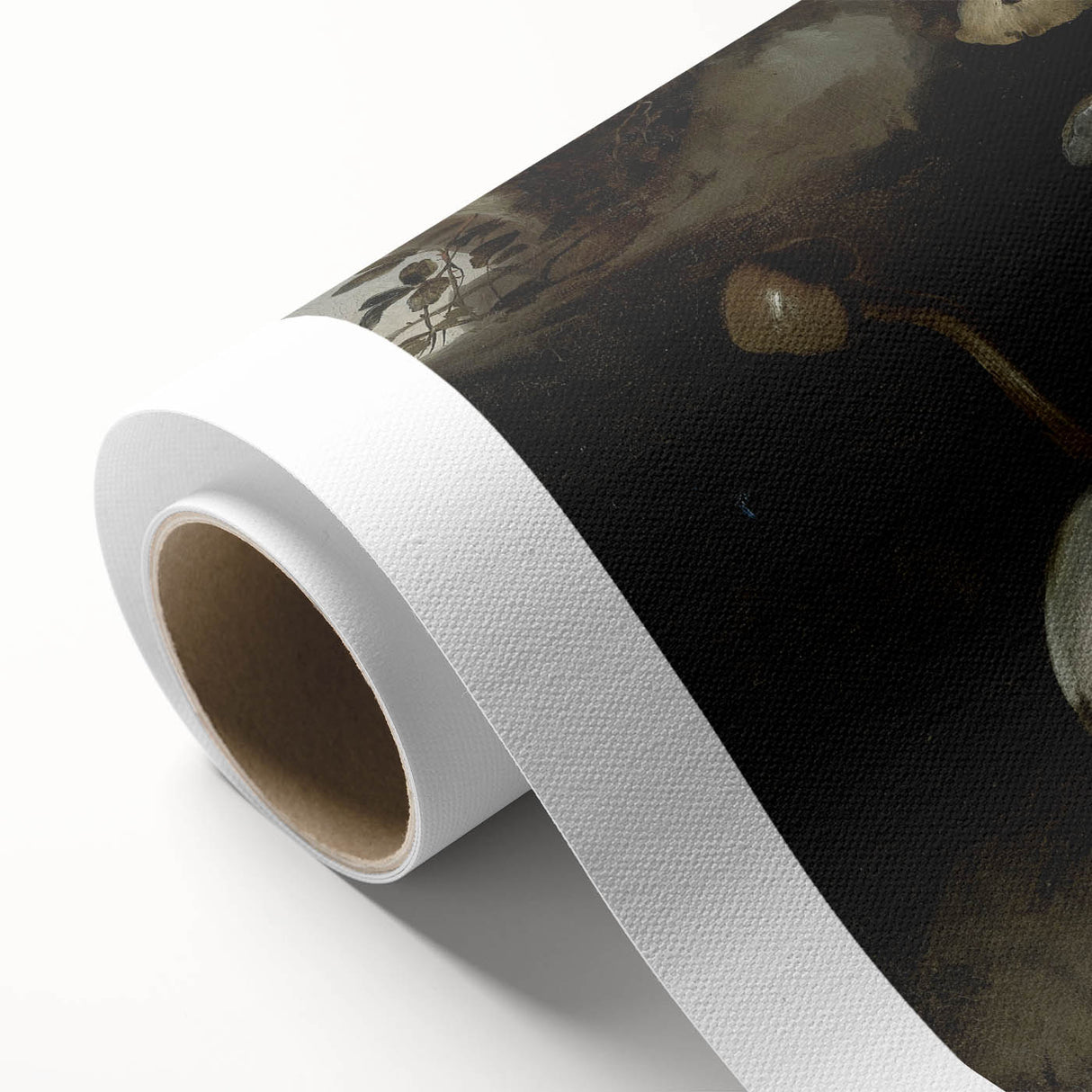 Dark Moody Mushroom Still Life - Atmospheric Botanical Wall Art Decor