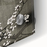 Dark Moody Wall Art - Lunar Blossom Elegance for Dramatic Interiors