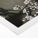 Dark Moody Wall Art - Lunar Blossom Elegance for Dramatic Interiors