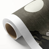 Dark Moody Wall Art - Lunar Blossom Elegance for Dramatic Interiors