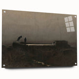 Dark Moody Crow Scene - Atmospheric Wall Art for Timeless Interiors