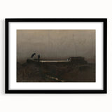 Dark Moody Crow Scene - Atmospheric Wall Art for Timeless Interiors