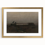 Dark Moody Crow Scene - Atmospheric Wall Art for Timeless Interiors