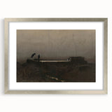 Dark Moody Crow Scene - Atmospheric Wall Art for Timeless Interiors