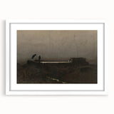 Dark Moody Crow Scene - Atmospheric Wall Art for Timeless Interiors