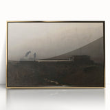 Dark Moody Crow Scene - Atmospheric Wall Art for Timeless Interiors