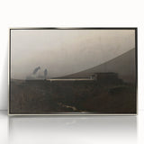 Dark Moody Crow Scene - Atmospheric Wall Art for Timeless Interiors