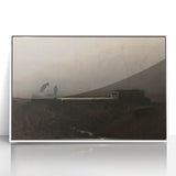 Dark Moody Crow Scene - Atmospheric Wall Art for Timeless Interiors