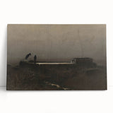 Dark Moody Crow Scene - Atmospheric Wall Art for Timeless Interiors