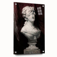 Dark Moody Wall Art - Timeless Bust Sculpture for Moody Interiors