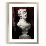 Dark Moody Wall Art - Timeless Bust Sculpture for Moody Interiors
