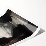 Dark Moody Wall Art - Timeless Bust Sculpture for Moody Interiors