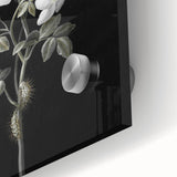 Dark Moody Wall Art - Floral Elegance with Butterfly for Dramatic Spaces