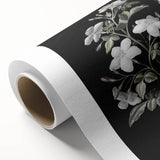 Dark Moody Wall Art - Floral Elegance with Butterfly for Dramatic Spaces