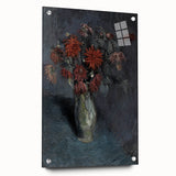 Dark Moody Wall Art - Dramatic Floral Still Life for Elegant Interiors