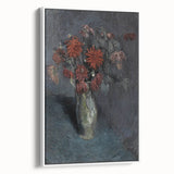 Dark Moody Wall Art - Dramatic Floral Still Life for Elegant Interiors