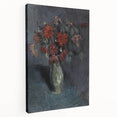 Dark Moody Wall Art - Dramatic Floral Still Life for Elegant Interiors