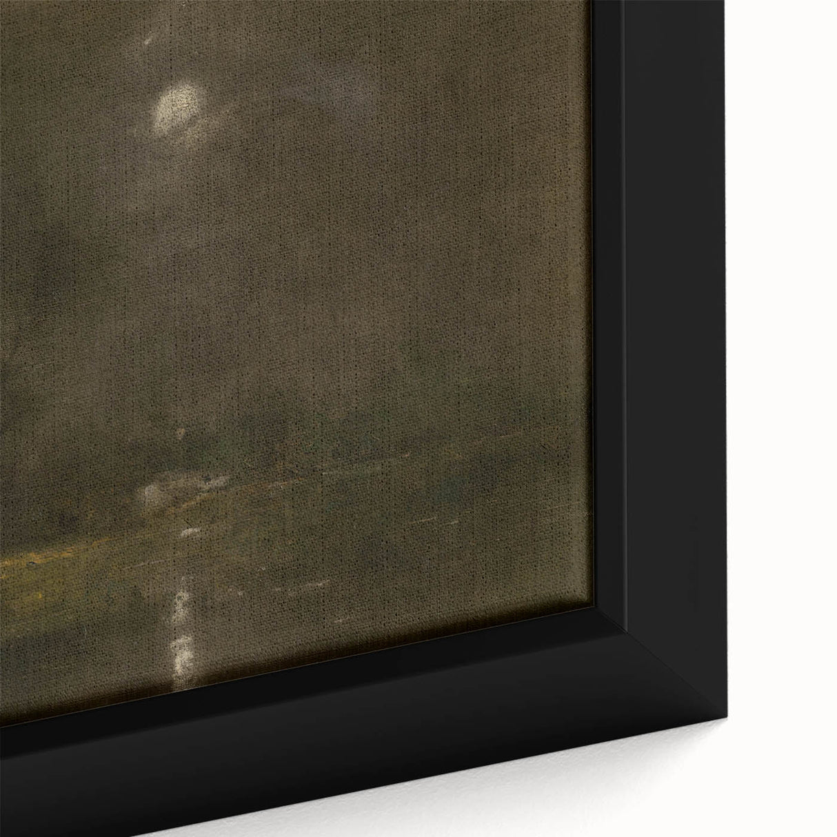 Dark Moody Moonlit Landscape - Atmospheric Night Scene Wall Art Decor