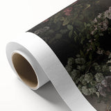 Dark Moody Wall Art - Lush Floral Composition for Elegant Interiors