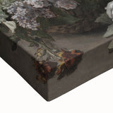 Dark Moody Wall Art - Lush Floral Composition for Elegant Interiors