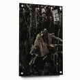 Dark Moody Wall Art - Dramatic Knight and Forest Scene for Interiors