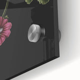 Dark Moody Wall Art - Elegant Botanical Illustration for Refined Decor