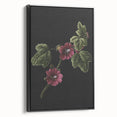 Dark Moody Wall Art - Elegant Botanical Illustration for Refined Decor